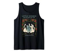 Alcott Little Women Characters Literature Book Illustration Tank Top