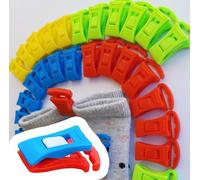 Alcrea® Sock clips for washing machines and tumble dryers with a LARGE hook. Always sold in pairs & stored in the drawer without folding. MULTIFUNCTIONAL DESIGN (VIDEO). WorldCup 26 edition