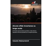 Alcune sfide Invarianza su larga scala: Ai fini dello studio dei sistemi quantistici, è stata ottenuta l'equazione di Riccati quantistica per la tangente iperbolica