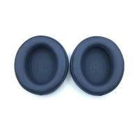 ALCXAZS 1 Pair Head-mounted Headset Earpads PU Headphone Sponge Ear Pads Cover with Buckle Fine Mesh Replacement for Q10 Q20, Q35/Dark blue