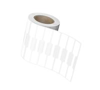 ALCXAZS 1 Roll Small Pricing Stickers Choice For Jewelry Shops Require Flexible Pricing Solution For Bracelets Rings Jewelry Price Tags Stickers Blank 500 Labels, White, 6x1.2cm