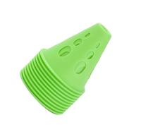ALCXAZS 10pcs Sturdy And Weather-resistant Soccer Training Cone For Training Sessions Plastic Marking Road Cone, green