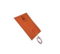 ALCXAZS 220V 750W Silicone Rubber Heating Heater for 3D Printer Heated Bed Efficient and Durable Samarium Cobalt, Orange, 220V 600W 3x3M