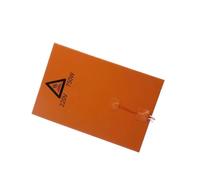 ALCXAZS 220V 750W Silicone Rubber Heating Heater for 3D Printer Heated Bed Efficient and Durable Samarium Cobalt, Orange, 220V 750W 2x3M