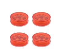 ALCXAZS 4pcs Universal LED Opening Safety Anti-collision Lights Strobe Alarm Parking Lamp Indicator Light Car Accessories, Red Light