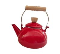 ALCXAZS 5L Enamel Tea Kettle Vintage Any Kitchen Setting Coffee Teapot Excellent for Serving Delicious Beverages Household Thickened Enamel Pot Housewarming