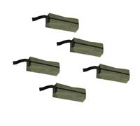 ALCXAZS 5xTool Pouch Tote Bag Zippered Fine Workmanship Organization Storage Bags Hardware Organizer Container Tools Sack, Green, Small Size