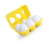 ALCXAZS 6Pcs Baby Matching Eggs Toy Color Sorting Early Educational Plastic Plaything Toddlers Gifts Preschool School Home