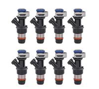 ALCXAZS 8PCS Fu-el in-jector 2 Holes High Performance Easy to Install Durable Compatible with 99-07 Che-vy Silvera 8L 3L 0L Compatible with 99-07 Che-vy Silvera- 4.8L 5.3L 6.0L