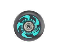 ALCXAZS ABEC 9 Bearing Indoor Roller Skate Wheels Provide Smooth Rolling And Stability Built For Recreational Skating Enthusiasts Roller Shoes Skating Wheels Luggage Wheel Repair, Blue Black, 76mm