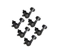ALCXAZS Acoustic Guitar Tuning Machines Tuning Keys Built To Last Musicians Requiring Accurate Instrument Classical Guitar Peg Bass Machine Heads, 6L Black, 23x17.5x25mm