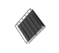 ALCXAZS Acrylic Display Case Collectors Multi Layer Rack Specie Holder Storage Box Solution Included Viewing Experience Acrylic Specie Holder Collectibles Exhibitions, Black, 26x30x5cm