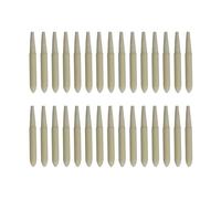 ALCXAZS Acrylic Paint Nibs Replacement Kit For Artists Including Fine Point Tips And Broad Coverage Options Available Refillable Paint Pen Acrylic Body Art Markers Nib, White, 34.5x4x2MM