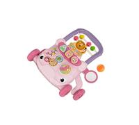 ALCXAZS Activity Center Multifunction Baby Walking Encouraging Inspired Learning and Coordination Development for Children of All Ages Push Along Walking Sit and Stand Learning, Pink, 41x33x39cm