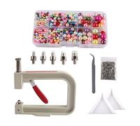ALCXAZS Adaptive Pearl Setting Machine Beads Tools Greatly Suited For Crafting Unique Accessories Such As Shoes Clothes Hats Pearl Handmade Setting Machine