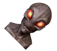 ALCXAZS Alien Masks For Adults Stand Out At Halloween Parties Made Of Natural Latex And Environmentally Friendly Paint There, pinkeye