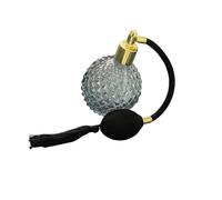 ALCXAZS Antique Perfume Bottle Stylish Spray Tassels Refillable Parfume Atomizer Long Glass, Black