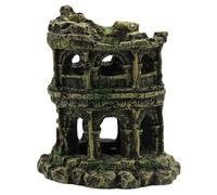 ALCXAZS Aquarium Decor Ancient Rome Ornaments Betta Offers Timeless Inspiration Aquarium Figurine Creates Stunning Aquatic Experience Fishes Away Ornament Rockery Decor