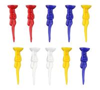 ALCXAZS Beauty Lady Golf Tee Assorted Colors To Secure Ball Placement Golf Assistant Big Top Cushion Allows Ball Will Sit Securely On Top Training Aids Club Accessories