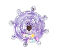 ALCXAZS Bird Exercise Toy Cage Stand Promotes Energetic Fun While Keeping Feathered Friends Happy During Playtime Parakeets Parrotlets Lovebirds Cockatiels, Violet