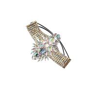 ALCXAZS Body Jewelry Leg Chain Luxury Thigh Chain Decoration Sparkly Comfortable Lightweight Unique Chic Accessories Women Body Jewelry Chic Accessories Lightweight Wedding, Gold Color, 17x10.9cm