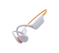 ALCXAZS Bone Conduction Bluetooths Cutting-Edge Technology For Listening Experience Bone Conduction Headphones, orange white