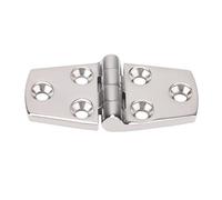 ALCXAZS Cabinet Hinge Butt Hinges Heavy Duty Trapezoid 6 Holes Control Connector Hardware Components Fittings Parts Connect, 38 * 102mm