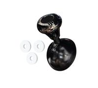 ALCXAZS Car Joystick Push Start Button Cover Easy To Install Durable Alloy Cover For All Vehicle Joystick Start Mechanisms Suitable For All Car To Cars, Black