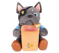 ALCXAZS Car Tissues Holder Leakproof Interior Bin Must-Have For Every Car Owner P Dog Tissues Box Trash Can Organization, A