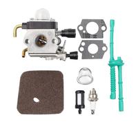 ALCXAZS Carburetor with Fuel Line for FS45 FS55R FS55C KM55 FS38 FS45C FS45L Smooth and Efficient for Operation