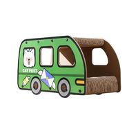 ALCXAZS Cardboard Cat Scratch Board Allows Cats To Engage In Scratching Instincts While Providing Resting Spaces Are Safe And Durable Cat House Scratching Board Truck Playing, bus