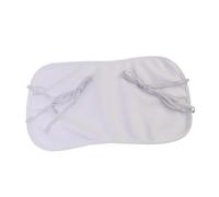 ALCXAZS Castor Oil Compress Pack Mess-Free Castor Oil Bag Enhanced Pack Wrap Neck Well, White, 45 x 25cm