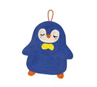 ALCXAZS Cat Floor Scratching Pad Rug Hanging Cat Scratching Pad Smart Choice To Carpet Claws Floor Rug Grinding Claws Cute Hanging Mat Sleeping Protecting, Penguin