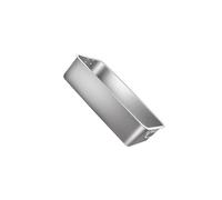 ALCXAZS Cat Litter Tray Easy To Clean With High Side Stainless Steel Box Keeps Environment Clean And Easily Out Waste. Pet Supplies For Small And Large Cats Indoor Cats, Silver, 45x35x10cm