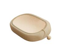 ALCXAZS Cat Scratch Pad Lounge Bed Indoor Interactive Toy Cat Scratcher Mat Built To Last While Providing Comfort Scratcher Pad Playing Resting Interactive Toy, Light Brown, Large