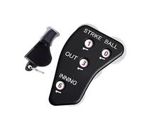 ALCXAZS Compact 4 Wheel Umpire Indicator For Referees Fits In Pocket During Games Baseball Umpire Equipment Is Made Of ABS With Non Slip Face Gear Baseball Outs Innings Balls