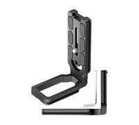 ALCXAZS Compact DSLR Camera L Bracket Quick Release Plate Tripod Stabilizer Essential Photography Equipment Vertically Supporting To Meet Various Photography, Black, L