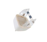 ALCXAZS Compact Play Stand With Integrated for Buckle Excellent For Keeping Small Birds Active While Ensuring Stability During Acrylic Bird Dropping Station, Gray