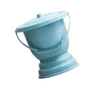 ALCXAZS Compact Spittoon with Lid Portable Urinal Bottle for Bedroom 21x23cm Generic Child, Blue, 28x27cm L