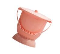 ALCXAZS Compact Spittoon with Lid Portable Urinal Bottle for Bedroom 21x23cm Generic Child, Orange, 21x23cm S