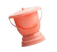 ALCXAZS Compact Spittoon with Lid Portable Urinal Bottle for Bedroom 21x23cm Generic Child, Orange, 28x27cm L