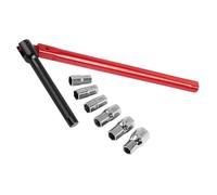 ALCXAZS Compact Wrench Socket Set Includes 8mm to 14mm Sockets Essential Tools for Efficiently Tackling Bathroom Faucet Installations Wrench Socket 8mm to 14mm Plumber Back Nut Kit