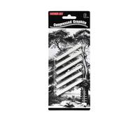 ALCXAZS Compressed Charcoal Sticks Square Smooth Sketch Portable Home DIY Sketching Drawing Tool Stationery for Students, Type 3