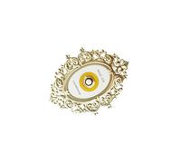 ALCXAZS Creative Bell Sign Champagne Gold Door Bell Collection Artwork For Home Wall Decor Crafts Etc.Anywhere To Add Bright