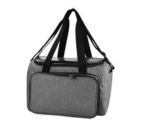 ALCXAZS Crochet Bag For Crocheting Project Women Features Large Zippered Pocket And Multiple Storage Options For Easy Access Yarn Organizer Bag Crochet Handbag Carrying