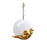 ALCXAZS Decorative Backflow Incense Holder for Tea Ceremony in Office White Burner Hanging, Auspicious clouds