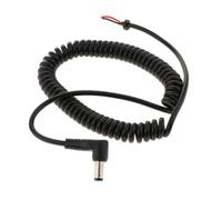 ALCXAZS Dependable DC Power Coiled Cable DC5521 To Dummy Battery PW20 DR-E6 Durability For Long Hours DC5521 To Dummy Battery DMW-DCC3 NP-FZ100 LP-E6 Power Spring Cord