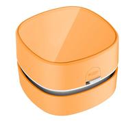 ALCXAZS Desktop Cleaner Portable Smart Dust Noise HandleDesk Cleaners Home Computer USB Household Supplies Sweeper School Office, Orange, Rechargeable