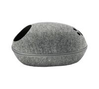 ALCXAZS Detachable Cat Cave House Soft Pet Sleeping Bed Scratch Resistant Natural Felt Cozy Indoor Not Easy To Stick To Hair. DesignThe Size And Shape Of Cave Are Cat Feeling Safety