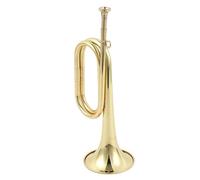 ALCXAZS Distinctive Appearance Brass Cavalry Horn Easy To Play Durable And Exquisite Metal Brass Cavalry Horn With Mouthpiece